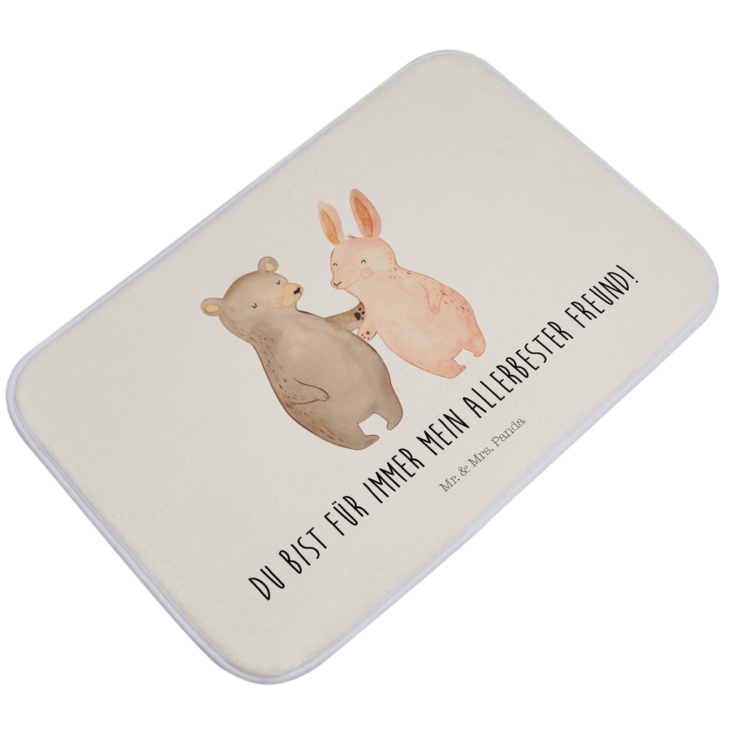 Badvorleger Bär Hase Umarmen Badematte, Badteppich, Duschvorleger, Badezimmerteppich, Badezimmermatte, Badvorleger, Duschmatte, Duschteppich, Liebe, Partner, Freund, Freundin, Ehemann, Ehefrau, Heiraten, Verlobung, Heiratsantrag, Liebesgeschenk, Jahrestag, Hocheitstag, Freunde, bester Freund, Hase, Bär, Bärchen, best friends