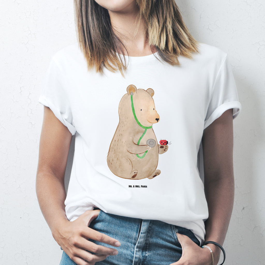 Größe XXL T-Shirt Bär Arzt T-Shirt, Shirt, Tshirt, Lustiges T-Shirt, T-Shirt mit Spruch, Party, Junggesellenabschied, Jubiläum, Geburstag, Herrn, Damen, Männer, Frauen, Schlafshirt, Nachthemd, Sprüche, Bär, Teddy, Teddybär, Arzt, Ärztin, Doktor, Professor, Doktorin, Professorin