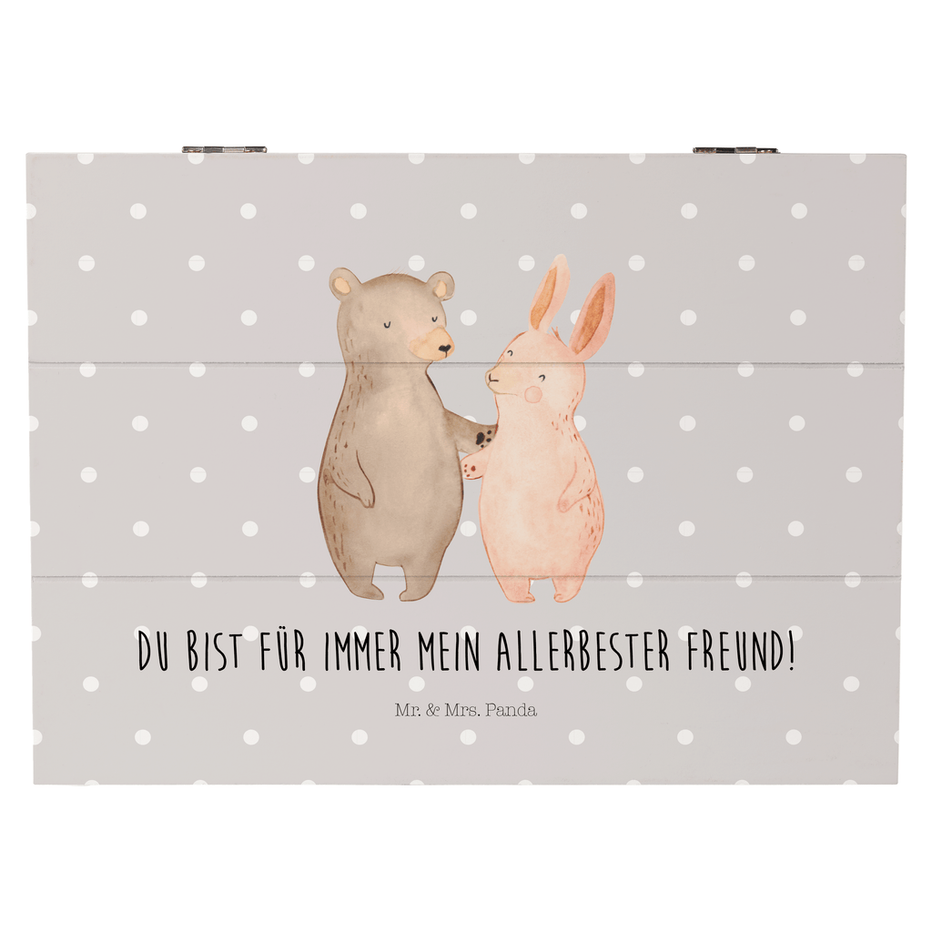 Holzkiste Bär Hase Umarmen Holzkiste, Kiste, Schatzkiste, Truhe, Schatulle, XXL, Erinnerungsbox, Erinnerungskiste, Dekokiste, Aufbewahrungsbox, Liebe, Partner, Freund, Freundin, Ehemann, Ehefrau, Heiraten, Verlobung, Heiratsantrag, Liebesgeschenk, Jahrestag, Hocheitstag, Freunde, bester Freund, Hase, Bär, Bärchen, best friends