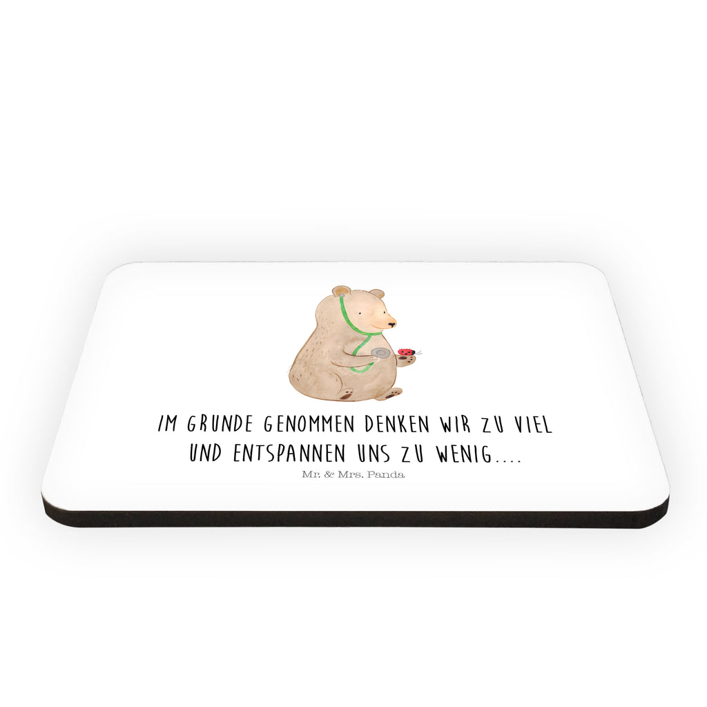 Magnet Bär Arzt Kühlschrankmagnet, Pinnwandmagnet, Souvenir Magnet, Motivmagnete, Dekomagnet, Whiteboard Magnet, Notiz Magnet, Kühlschrank Dekoration, Bär, Teddy, Teddybär, Arzt, Ärztin, Doktor, Professor, Doktorin, Professorin