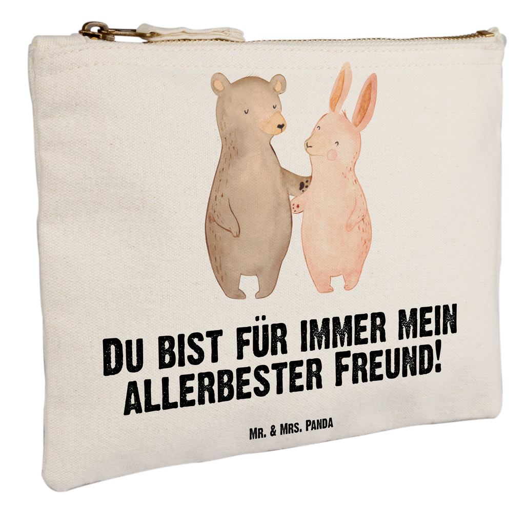 Schminktasche Bär Hase Umarmen Schminktasche, Kosmetiktasche, Kosmetikbeutel, Stiftemäppchen, Etui, Federmappe, Makeup, XXL, Schminketui, Kosmetiketui, Schlamperetui, Liebe, Partner, Freund, Freundin, Ehemann, Ehefrau, Heiraten, Verlobung, Heiratsantrag, Liebesgeschenk, Jahrestag, Hocheitstag, Freunde, bester Freund, Hase, Bär, Bärchen, best friends