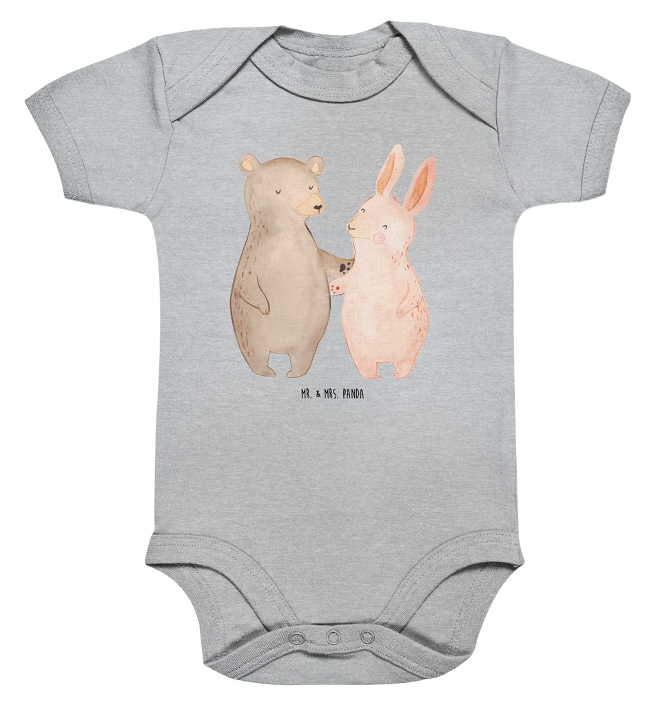 Organic Baby Body Bär Hase Umarmen Babykleidung, Babystrampler, Strampler, Wickelbody, Baby Erstausstattung, Junge, Mädchen, Liebe, Partner, Freund, Freundin, Ehemann, Ehefrau, Heiraten, Verlobung, Heiratsantrag, Liebesgeschenk, Jahrestag, Hocheitstag, Freunde, bester Freund, Hase, Bär, Bärchen, best friends