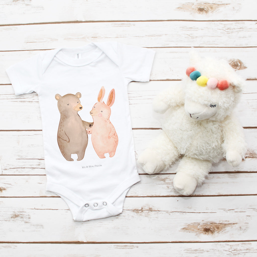 Organic Baby Body Bär Hase Umarmen Babykleidung, Babystrampler, Strampler, Wickelbody, Baby Erstausstattung, Junge, Mädchen, Liebe, Partner, Freund, Freundin, Ehemann, Ehefrau, Heiraten, Verlobung, Heiratsantrag, Liebesgeschenk, Jahrestag, Hocheitstag, Freunde, bester Freund, Hase, Bär, Bärchen, best friends