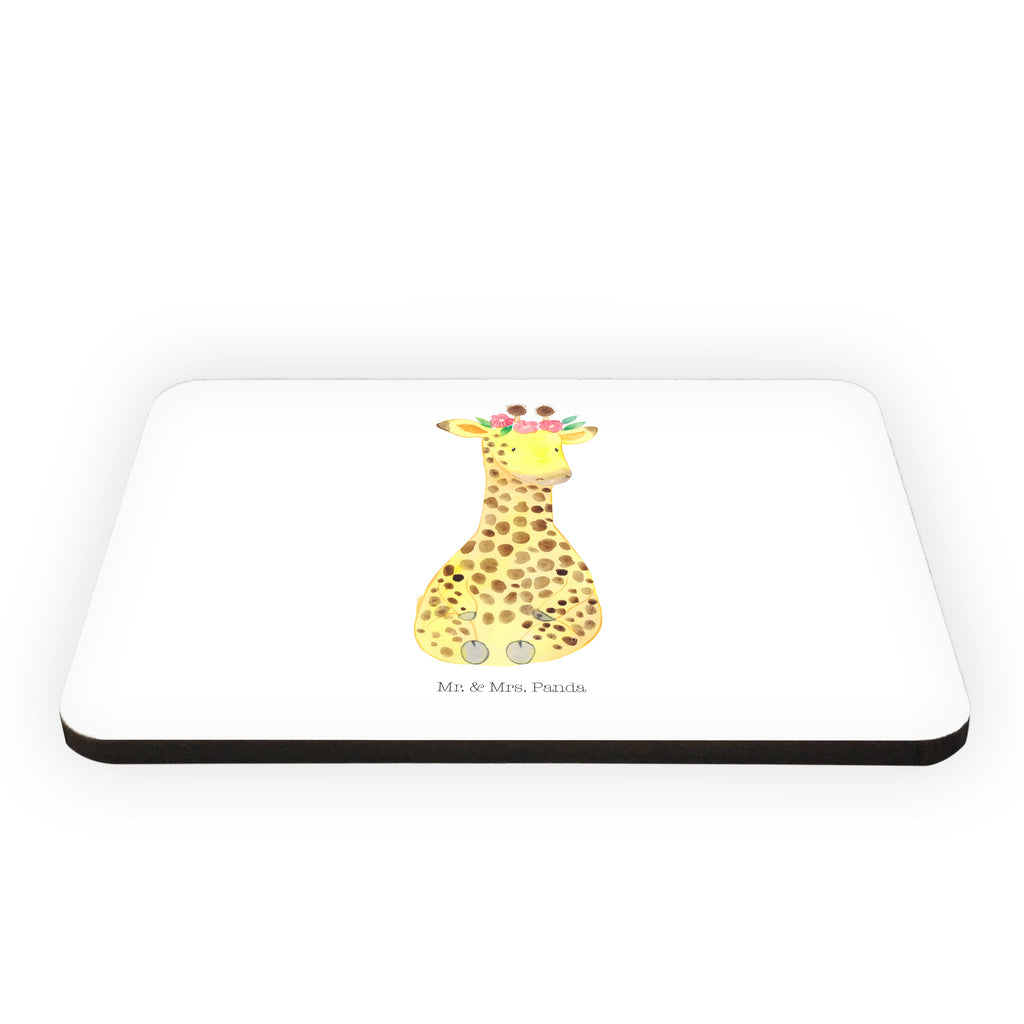 Magnet Giraffe Blumenkranz Kühlschrankmagnet, Pinnwandmagnet, Souvenir Magnet, Motivmagnete, Dekomagnet, Whiteboard Magnet, Notiz Magnet, Kühlschrank Dekoration, Afrika, Wildtiere, Giraffe, Blumenkranz, Abenteurer, Selbstliebe, Freundin