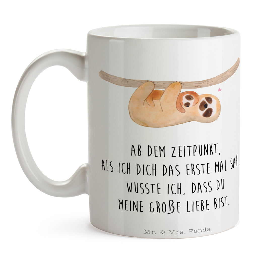 Tasse Faultier mit Kind Becher, Kaffeetasse, Kaffeebecher, Tee, Frühstück, Büro, Faultier, Faultier Geschenk, Faultier Deko, Kind, Baby, Liebe, Mutter, Mama, Geburt, Kinder, Faulheit, Spaß, Niedlichkeit