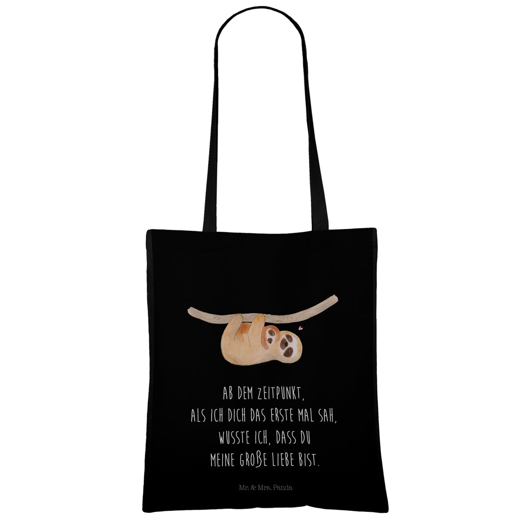 Tragetasche Faultier mit Kind Beuteltasche, Beutel, Einkaufstasche, Jutebeutel, Stoffbeutel, Faultier, Faultier Geschenk, Faultier Deko, Kind, Baby, Liebe, Mutter, Mama, Geburt, Kinder, Faulheit, Spaß, Niedlichkeit