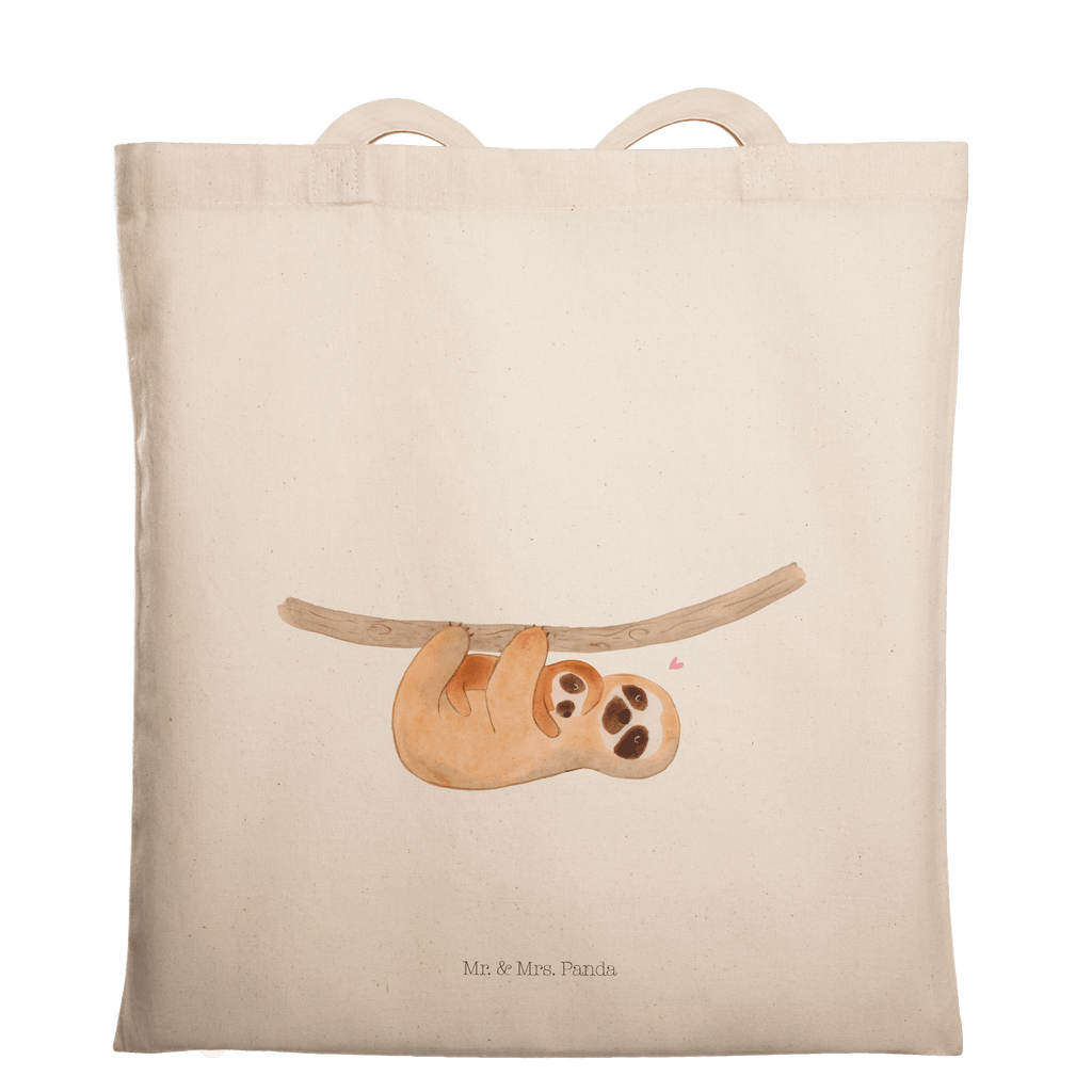 Tragetasche Faultier mit Kind Beuteltasche, Beutel, Einkaufstasche, Jutebeutel, Stoffbeutel, Faultier, Faultier Geschenk, Faultier Deko, Kind, Baby, Liebe, Mutter, Mama, Geburt, Kinder, Faulheit, Spaß, Niedlichkeit