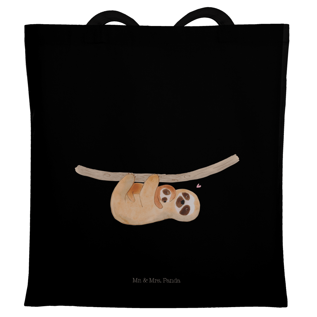 Tragetasche Faultier mit Kind Beuteltasche, Beutel, Einkaufstasche, Jutebeutel, Stoffbeutel, Faultier, Faultier Geschenk, Faultier Deko, Kind, Baby, Liebe, Mutter, Mama, Geburt, Kinder, Faulheit, Spaß, Niedlichkeit