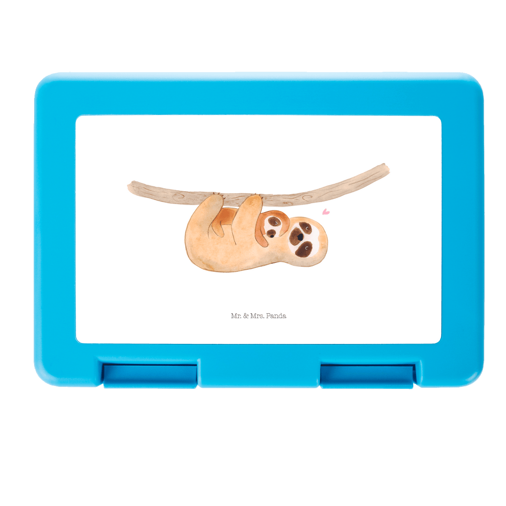 Brotdose Faultier mit Kind Brotbox, Snackbox, Lunch box, Butterbrotdose, Brotzeitbox, Faultier, Faultier Geschenk, Faultier Deko, Kind, Baby, Liebe, Mutter, Mama, Geburt, Kinder, Faulheit, Spaß, Niedlichkeit