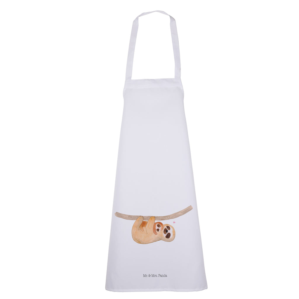 Kochschürze Faultier mit Kind Schürze, Backschürze, Küchenschürze, Grillschürze, Latzschürze, Faultier, Faultier Geschenk, Faultier Deko, Kind, Baby, Liebe, Mutter, Mama, Geburt, Kinder, Faulheit, Spaß, Niedlichkeit