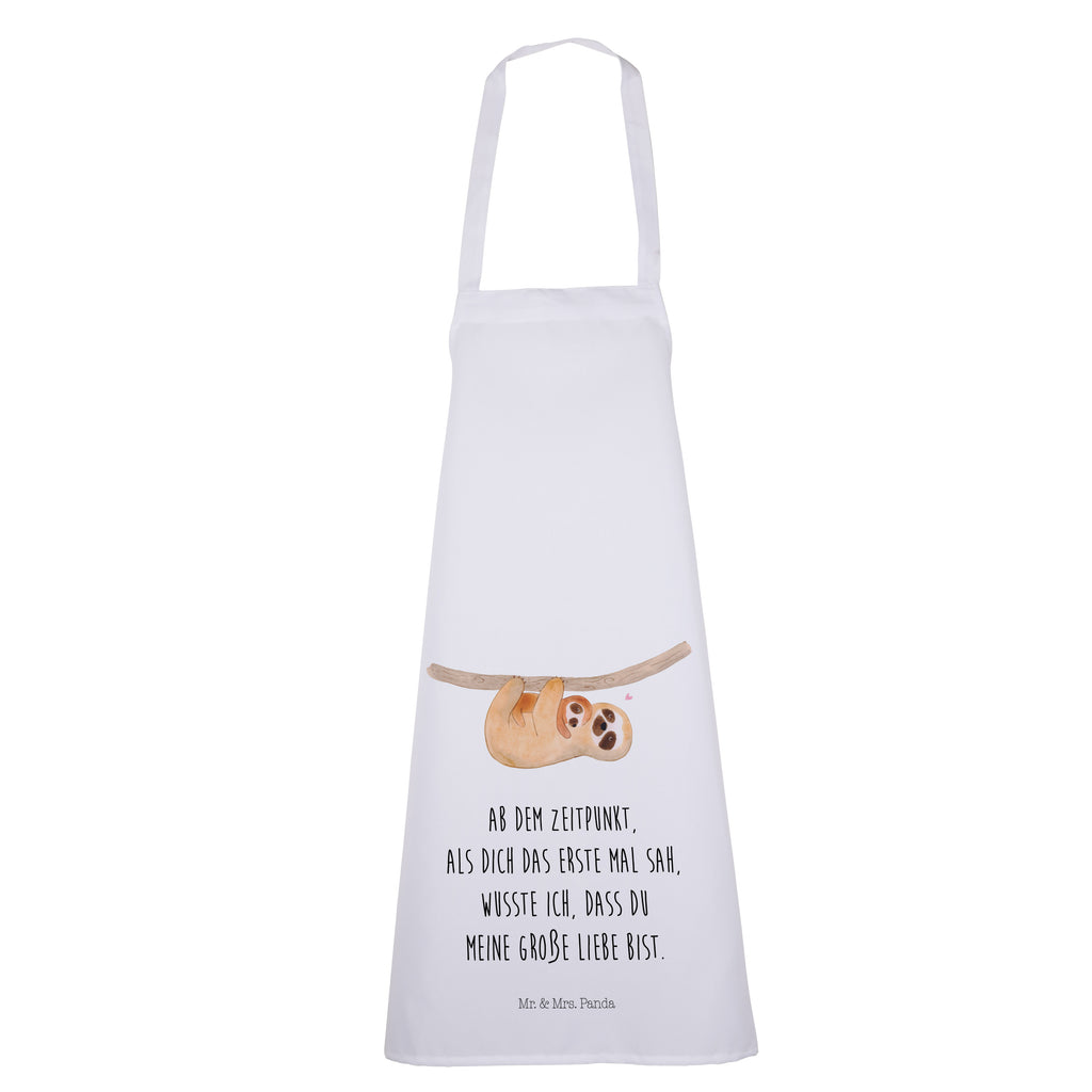 Kochschürze Faultier mit Kind Schürze, Backschürze, Küchenschürze, Grillschürze, Latzschürze, Faultier, Faultier Geschenk, Faultier Deko, Kind, Baby, Liebe, Mutter, Mama, Geburt, Kinder, Faulheit, Spaß, Niedlichkeit