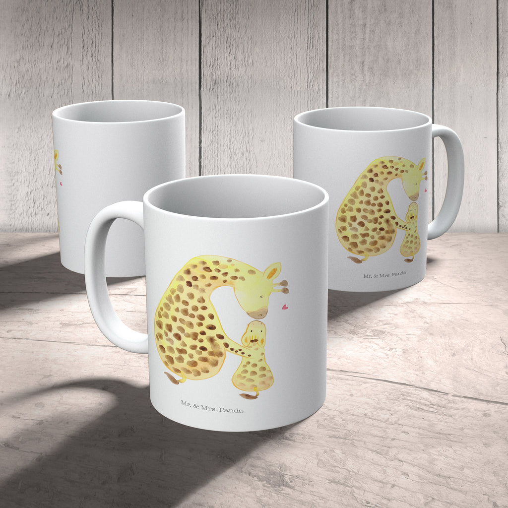 Tasse Giraffe mit Kind Giraffe, Kind, Mutter, Mama, Tochter, Sohn, Lieblingsmensch Becher, Kaffeetasse, Kaffeebecher, Tee, Frühstück, Büro  Afrika, Wildtiere