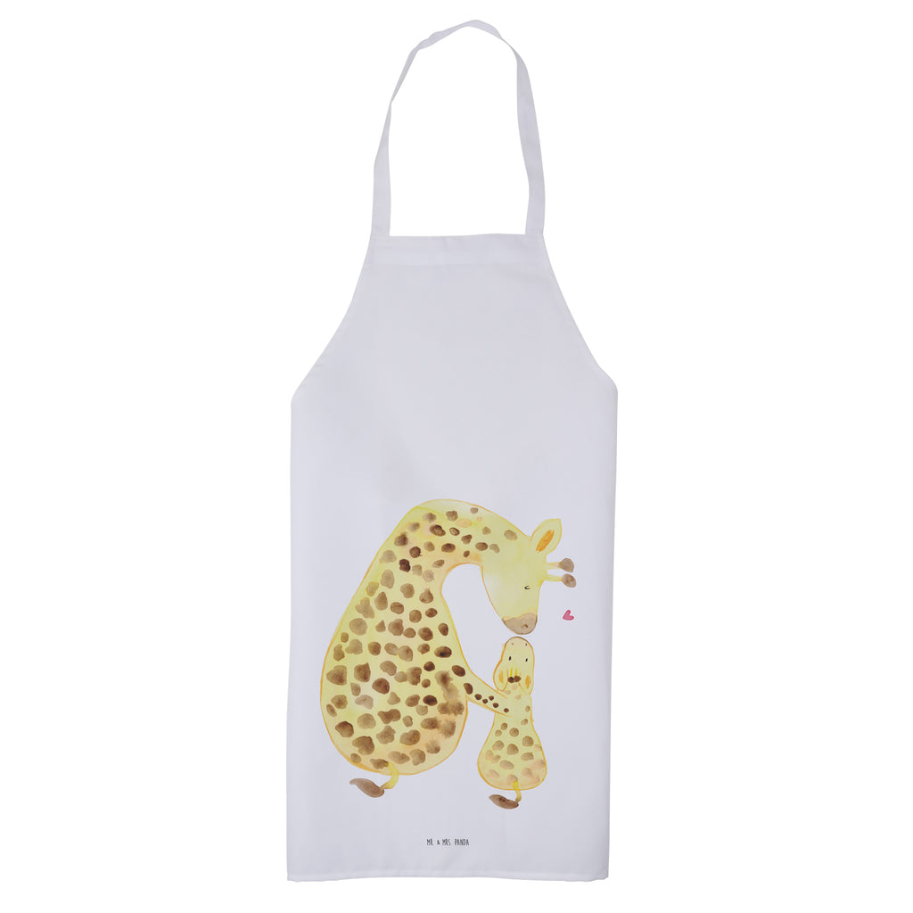 Kochschürze Giraffe mit Kind Schürze, Backschürze, Küchenschürze, Grillschürze, Latzschürze, Afrika, Wildtiere, Giraffe, Kind, Mutter, Mama, Tochter, Sohn, Lieblingsmensch
