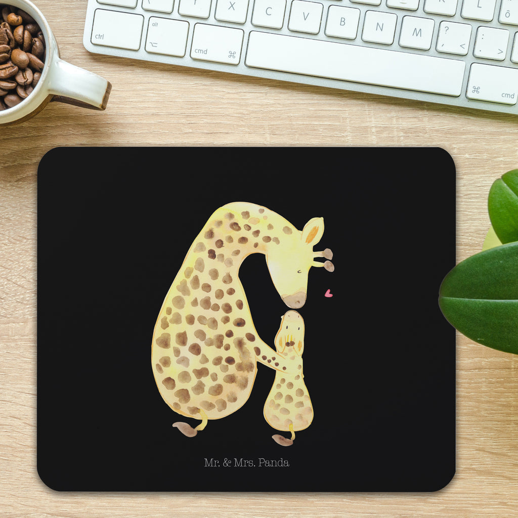 Mauspad Giraffe mit Kind Mousepad, Computer zubehör, Büroausstattung, PC Zubehör, Arbeitszimmer, Mauspad, Einzigartiges Mauspad, Designer Mauspad, Afrika, Wildtiere, Giraffe, Kind, Mutter, Mama, Tochter, Sohn, Lieblingsmensch
