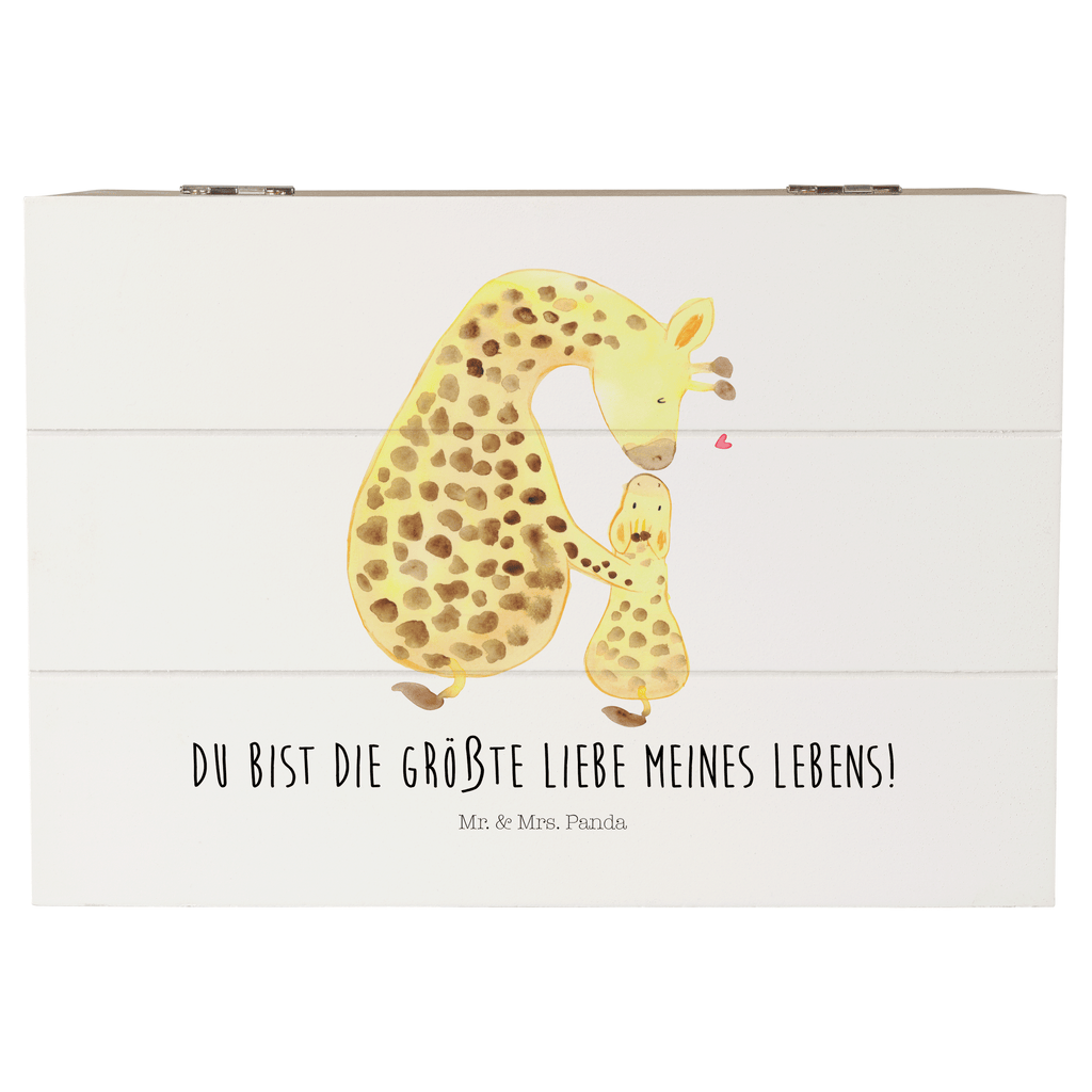 Holzkiste Giraffe mit Kind Holzkiste, Kiste, Schatzkiste, Truhe, Schatulle, XXL, Erinnerungsbox, Erinnerungskiste, Dekokiste, Aufbewahrungsbox, Afrika, Wildtiere, Giraffe, Kind, Mutter, Mama, Tochter, Sohn, Lieblingsmensch