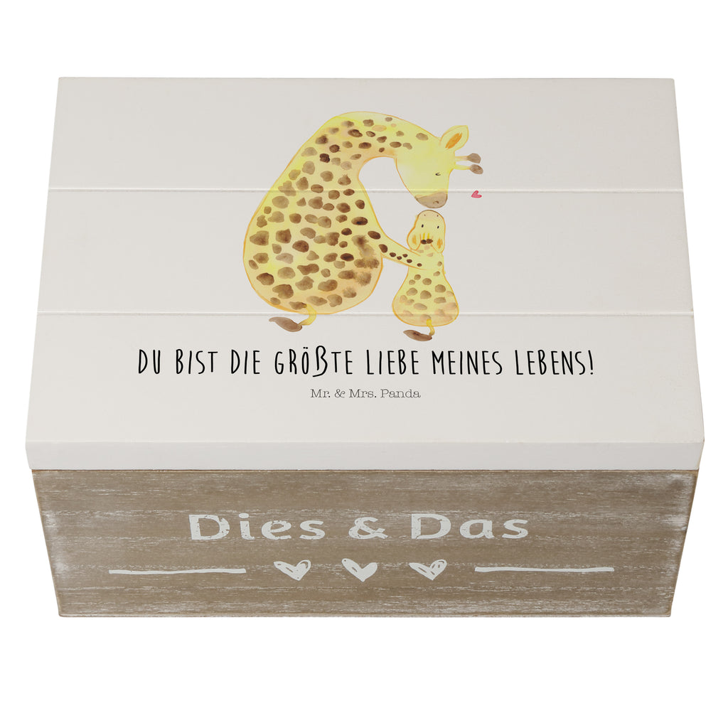 Holzkiste Giraffe mit Kind Holzkiste, Kiste, Schatzkiste, Truhe, Schatulle, XXL, Erinnerungsbox, Erinnerungskiste, Dekokiste, Aufbewahrungsbox, Afrika, Wildtiere, Giraffe, Kind, Mutter, Mama, Tochter, Sohn, Lieblingsmensch