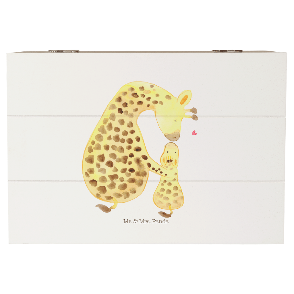 Holzkiste Giraffe mit Kind Holzkiste, Kiste, Schatzkiste, Truhe, Schatulle, XXL, Erinnerungsbox, Erinnerungskiste, Dekokiste, Aufbewahrungsbox, Afrika, Wildtiere, Giraffe, Kind, Mutter, Mama, Tochter, Sohn, Lieblingsmensch