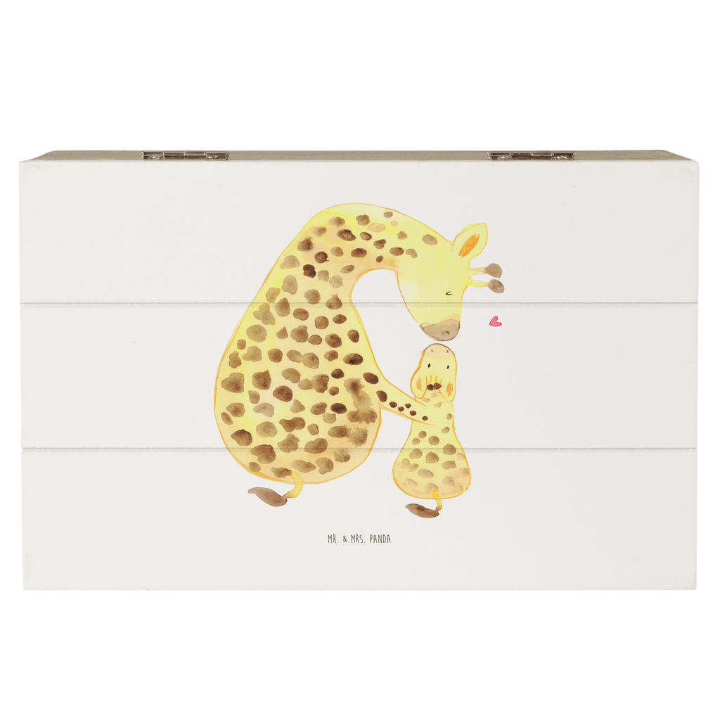 Holzkiste Giraffe mit Kind Holzkiste, Kiste, Schatzkiste, Truhe, Schatulle, XXL, Erinnerungsbox, Erinnerungskiste, Dekokiste, Aufbewahrungsbox, Afrika, Wildtiere, Giraffe, Kind, Mutter, Mama, Tochter, Sohn, Lieblingsmensch