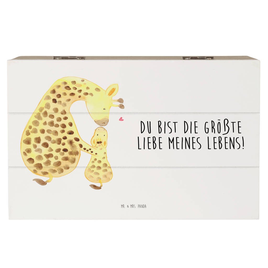Holzkiste Giraffe mit Kind Holzkiste, Kiste, Schatzkiste, Truhe, Schatulle, XXL, Erinnerungsbox, Erinnerungskiste, Dekokiste, Aufbewahrungsbox, Afrika, Wildtiere, Giraffe, Kind, Mutter, Mama, Tochter, Sohn, Lieblingsmensch