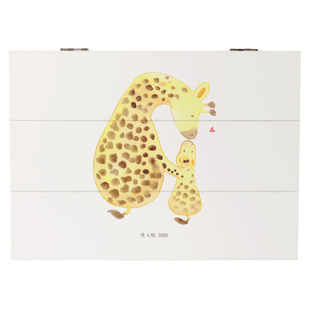 Holzkiste Giraffe mit Kind Holzkiste, Kiste, Schatzkiste, Truhe, Schatulle, XXL, Erinnerungsbox, Erinnerungskiste, Dekokiste, Aufbewahrungsbox, Afrika, Wildtiere, Giraffe, Kind, Mutter, Mama, Tochter, Sohn, Lieblingsmensch