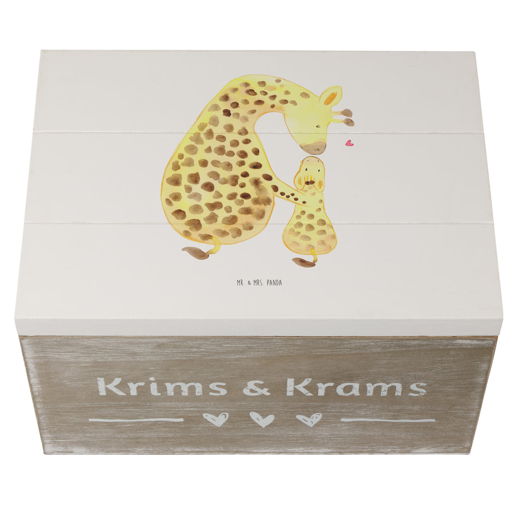Holzkiste Giraffe mit Kind Holzkiste, Kiste, Schatzkiste, Truhe, Schatulle, XXL, Erinnerungsbox, Erinnerungskiste, Dekokiste, Aufbewahrungsbox, Afrika, Wildtiere, Giraffe, Kind, Mutter, Mama, Tochter, Sohn, Lieblingsmensch