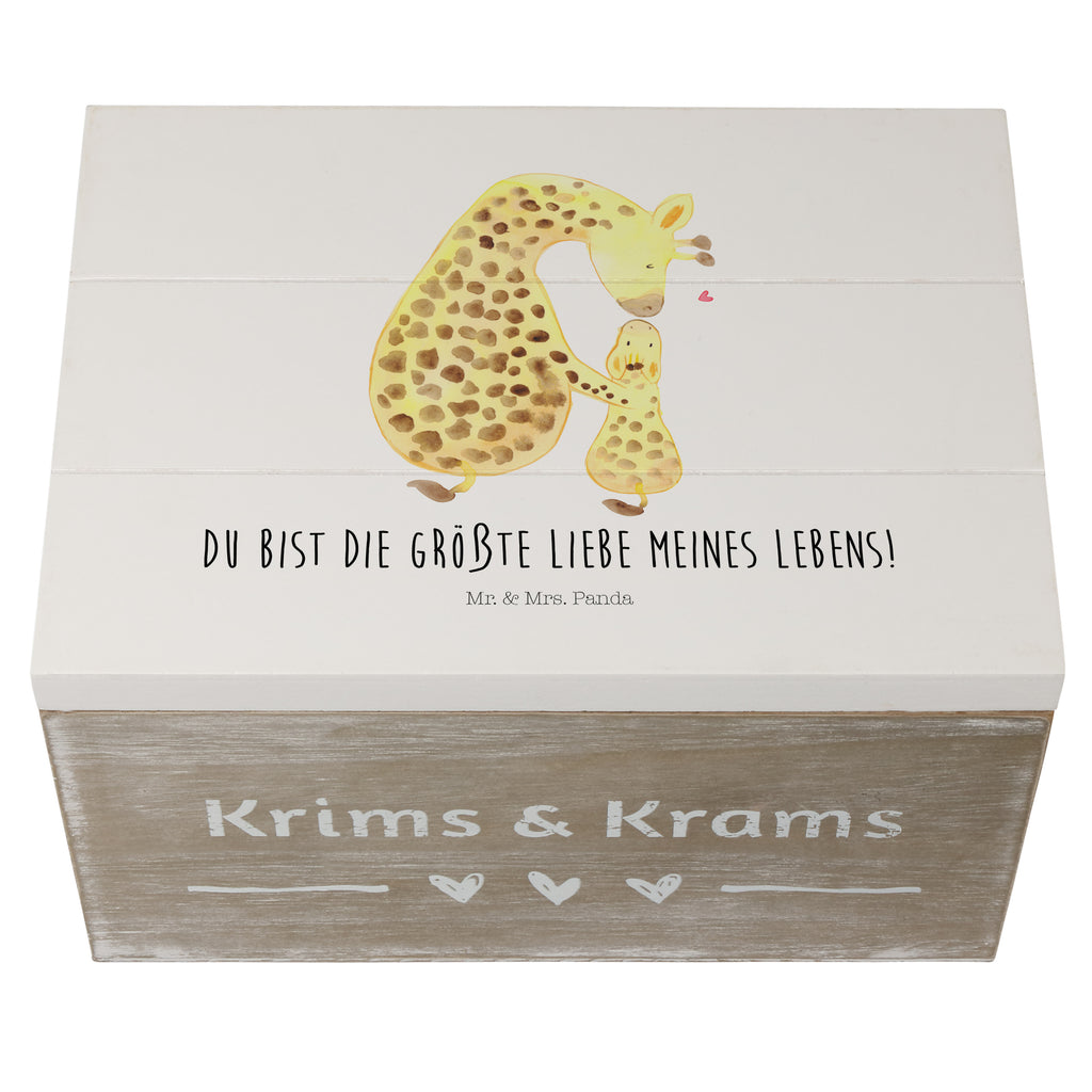 Holzkiste Giraffe mit Kind Holzkiste, Kiste, Schatzkiste, Truhe, Schatulle, XXL, Erinnerungsbox, Erinnerungskiste, Dekokiste, Aufbewahrungsbox, Afrika, Wildtiere, Giraffe, Kind, Mutter, Mama, Tochter, Sohn, Lieblingsmensch