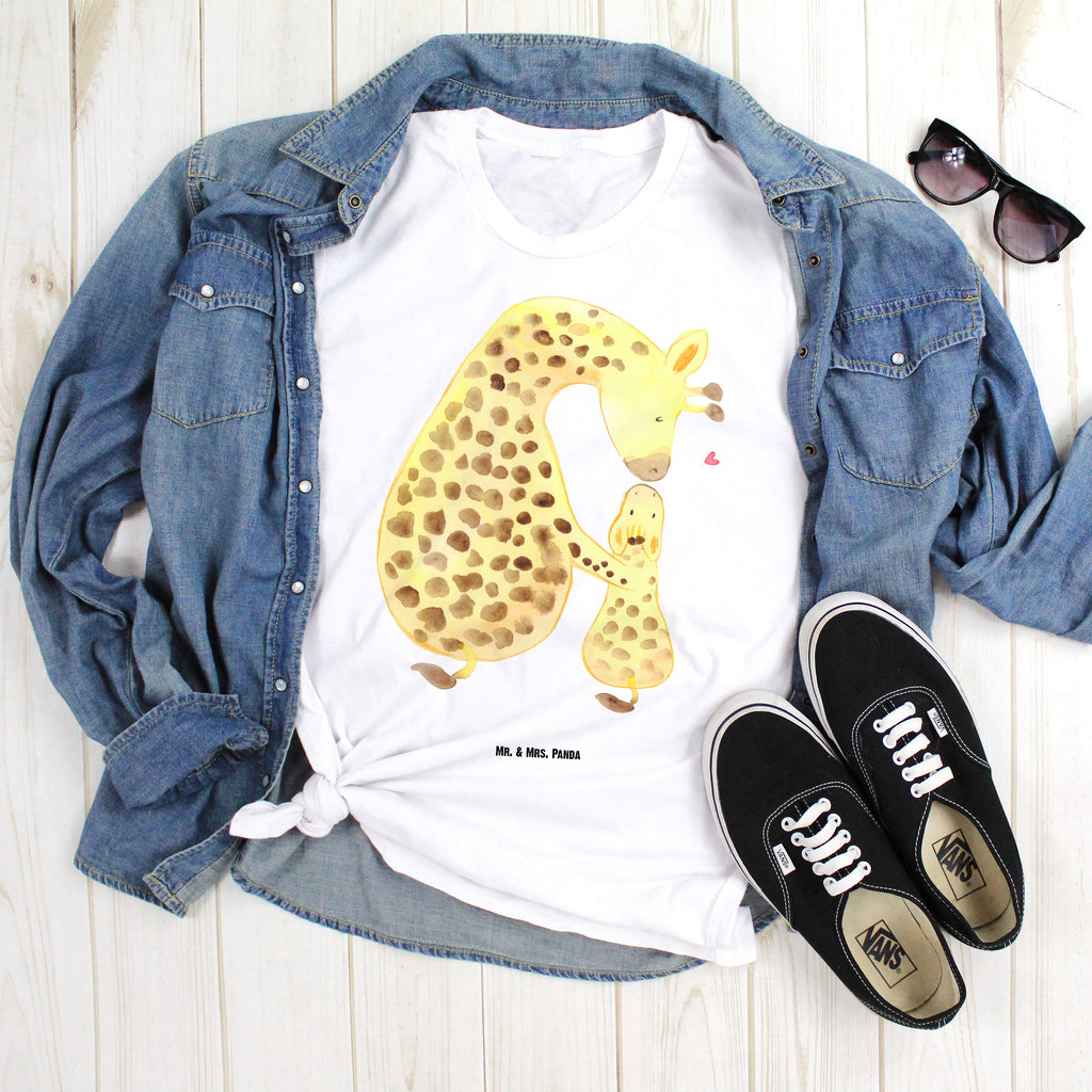 Größe M T-Shirt Giraffe mit Kind T-Shirt, Shirt, Tshirt, Lustiges T-Shirt, T-Shirt mit Spruch, Party, Junggesellenabschied, Jubiläum, Geburstag, Herrn, Damen, Männer, Frauen, Schlafshirt, Nachthemd, Sprüche, Afrika, Wildtiere, Giraffe, Kind, Mutter, Mama, Tochter, Sohn, Lieblingsmensch