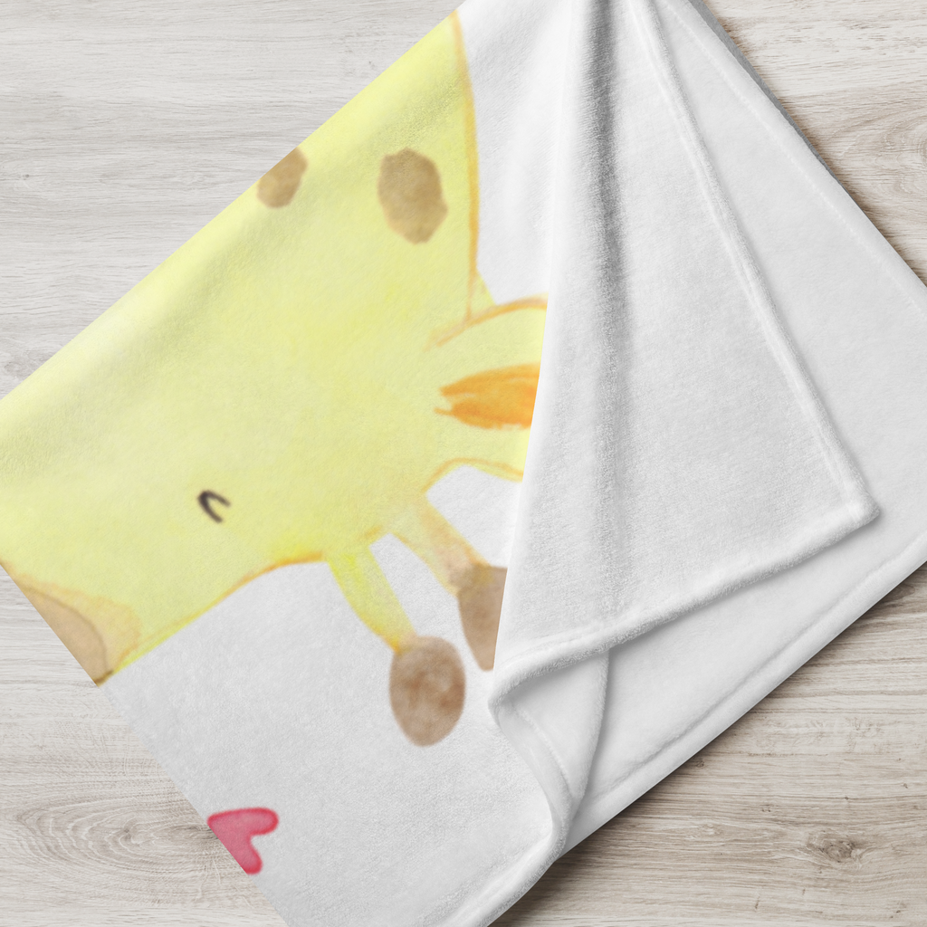 Babydecke Giraffe mit Kind Babydecke, Babygeschenk, Geschenk Geburt, Babyecke Kuscheldecke, Krabbeldecke, Afrika, Wildtiere, Giraffe, Kind, Mutter, Mama, Tochter, Sohn, Lieblingsmensch