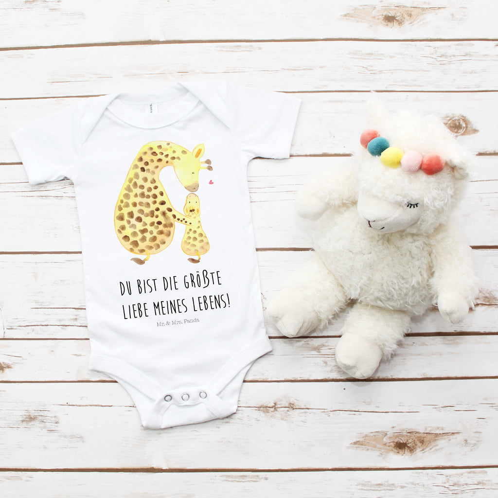 Organic Baby Body Giraffe mit Kind Babykleidung, Babystrampler, Strampler, Wickelbody, Baby Erstausstattung, Junge, Mädchen, Afrika, Wildtiere, Giraffe, Kind, Mutter, Mama, Tochter, Sohn, Lieblingsmensch