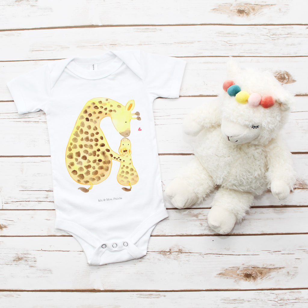 Organic Baby Body Giraffe mit Kind Babykleidung, Babystrampler, Strampler, Wickelbody, Baby Erstausstattung, Junge, Mädchen, Afrika, Wildtiere, Giraffe, Kind, Mutter, Mama, Tochter, Sohn, Lieblingsmensch