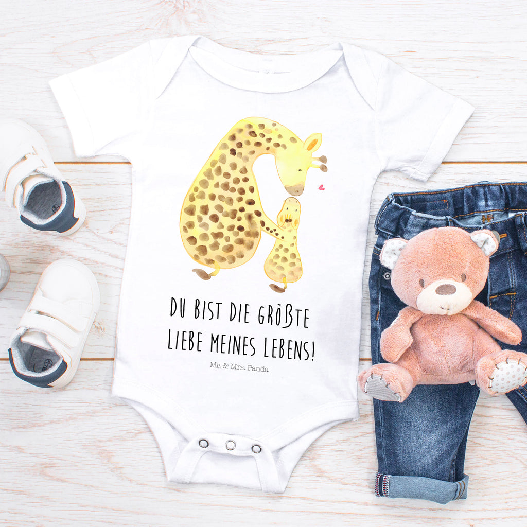 Organic Baby Body Giraffe mit Kind Babykleidung, Babystrampler, Strampler, Wickelbody, Baby Erstausstattung, Junge, Mädchen, Afrika, Wildtiere, Giraffe, Kind, Mutter, Mama, Tochter, Sohn, Lieblingsmensch