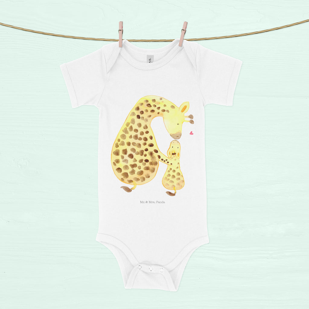 Organic Baby Body Giraffe mit Kind Babykleidung, Babystrampler, Strampler, Wickelbody, Baby Erstausstattung, Junge, Mädchen, Afrika, Wildtiere, Giraffe, Kind, Mutter, Mama, Tochter, Sohn, Lieblingsmensch