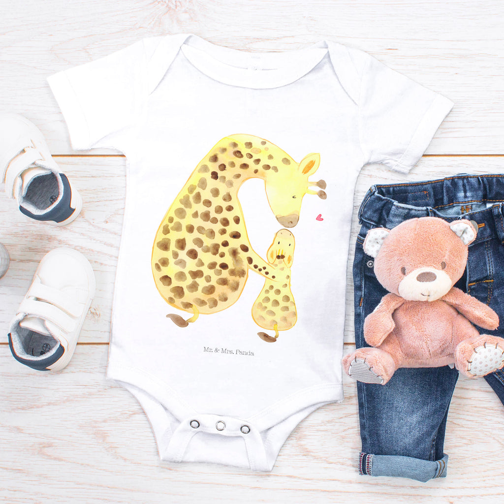 Organic Baby Body Giraffe mit Kind Babykleidung, Babystrampler, Strampler, Wickelbody, Baby Erstausstattung, Junge, Mädchen, Afrika, Wildtiere, Giraffe, Kind, Mutter, Mama, Tochter, Sohn, Lieblingsmensch