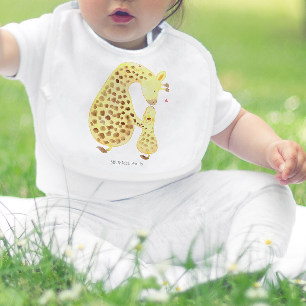 Organic Babylätzchen Giraffe mit Kind Baby, Lätzchen, Spucktuch, Sabberlätzchen, Klettlätzchen, Babygeschenk, Baby Lätzchen, Geschenk für Geburt, Geschenk zur Geburt, Baby Spucktuch, Babyausstattung, Geschenkidee für Babyparty, Afrika, Wildtiere, Giraffe, Kind, Mutter, Mama, Tochter, Sohn, Lieblingsmensch