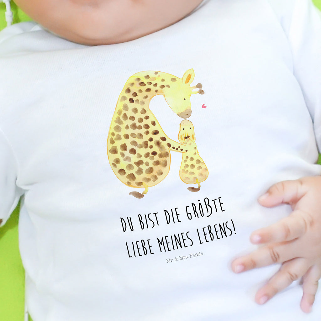 Organic Baby Shirt Giraffe mit Kind Baby T-Shirt, Jungen Baby T-Shirt, Mädchen Baby T-Shirt, Shirt, Afrika, Wildtiere, Giraffe, Kind, Mutter, Mama, Tochter, Sohn, Lieblingsmensch