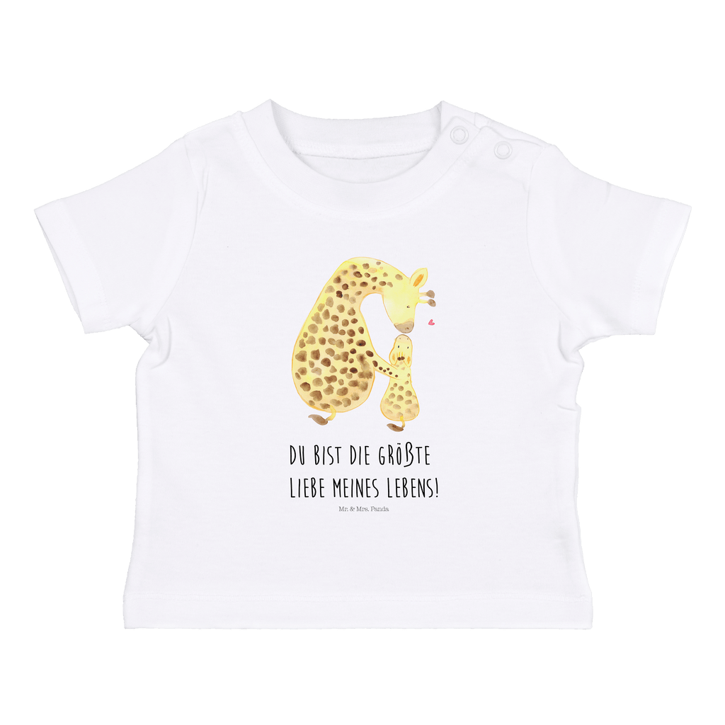 Organic Baby Shirt Giraffe mit Kind Baby T-Shirt, Jungen Baby T-Shirt, Mädchen Baby T-Shirt, Shirt, Afrika, Wildtiere, Giraffe, Kind, Mutter, Mama, Tochter, Sohn, Lieblingsmensch