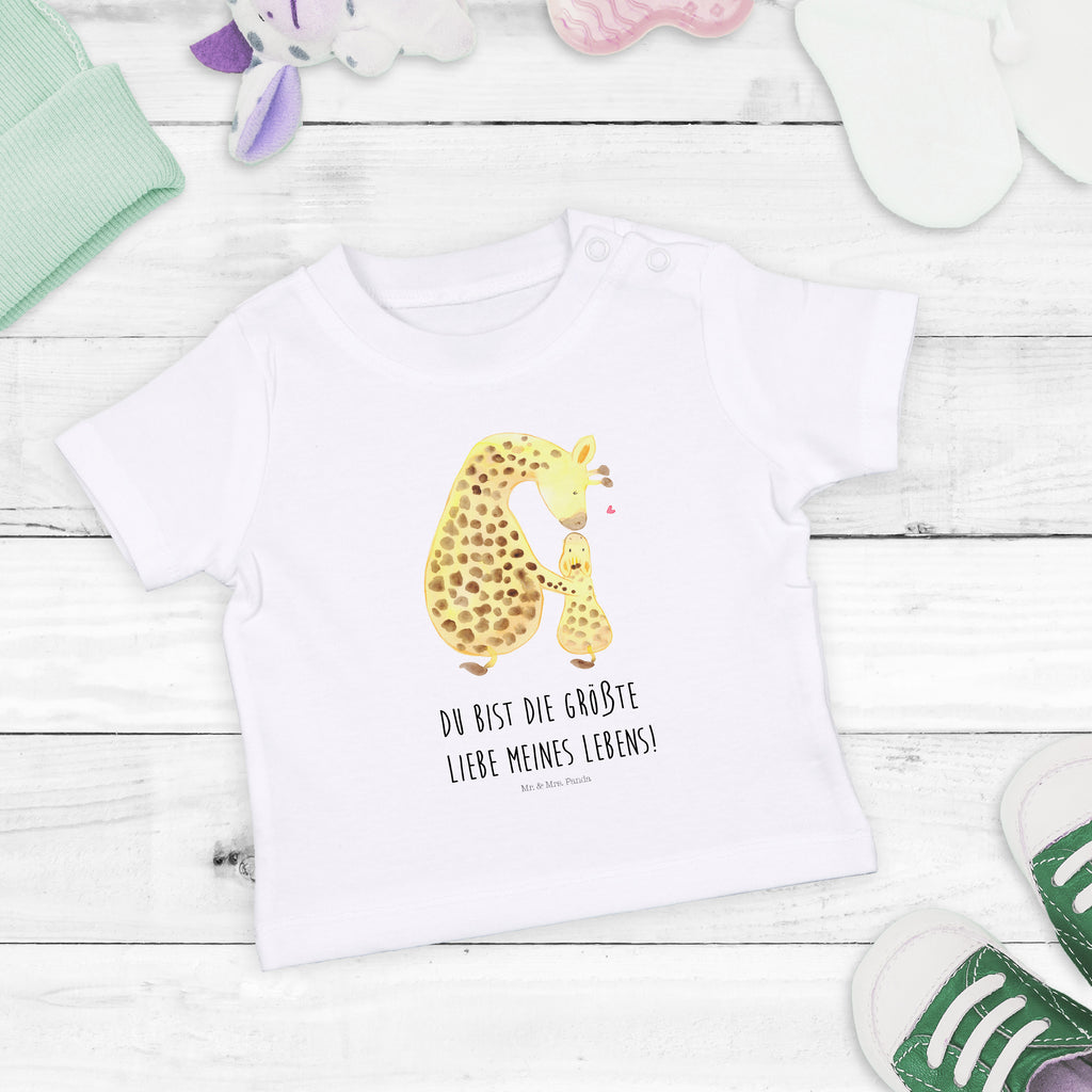 Organic Baby Shirt Giraffe mit Kind Baby T-Shirt, Jungen Baby T-Shirt, Mädchen Baby T-Shirt, Shirt, Afrika, Wildtiere, Giraffe, Kind, Mutter, Mama, Tochter, Sohn, Lieblingsmensch