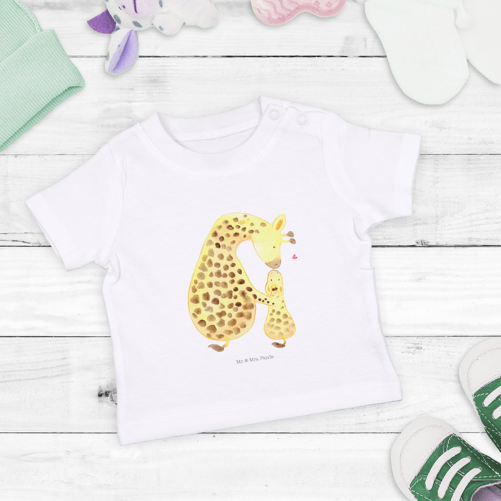 Organic Baby Shirt Giraffe mit Kind Baby T-Shirt, Jungen Baby T-Shirt, Mädchen Baby T-Shirt, Shirt, Afrika, Wildtiere, Giraffe, Kind, Mutter, Mama, Tochter, Sohn, Lieblingsmensch