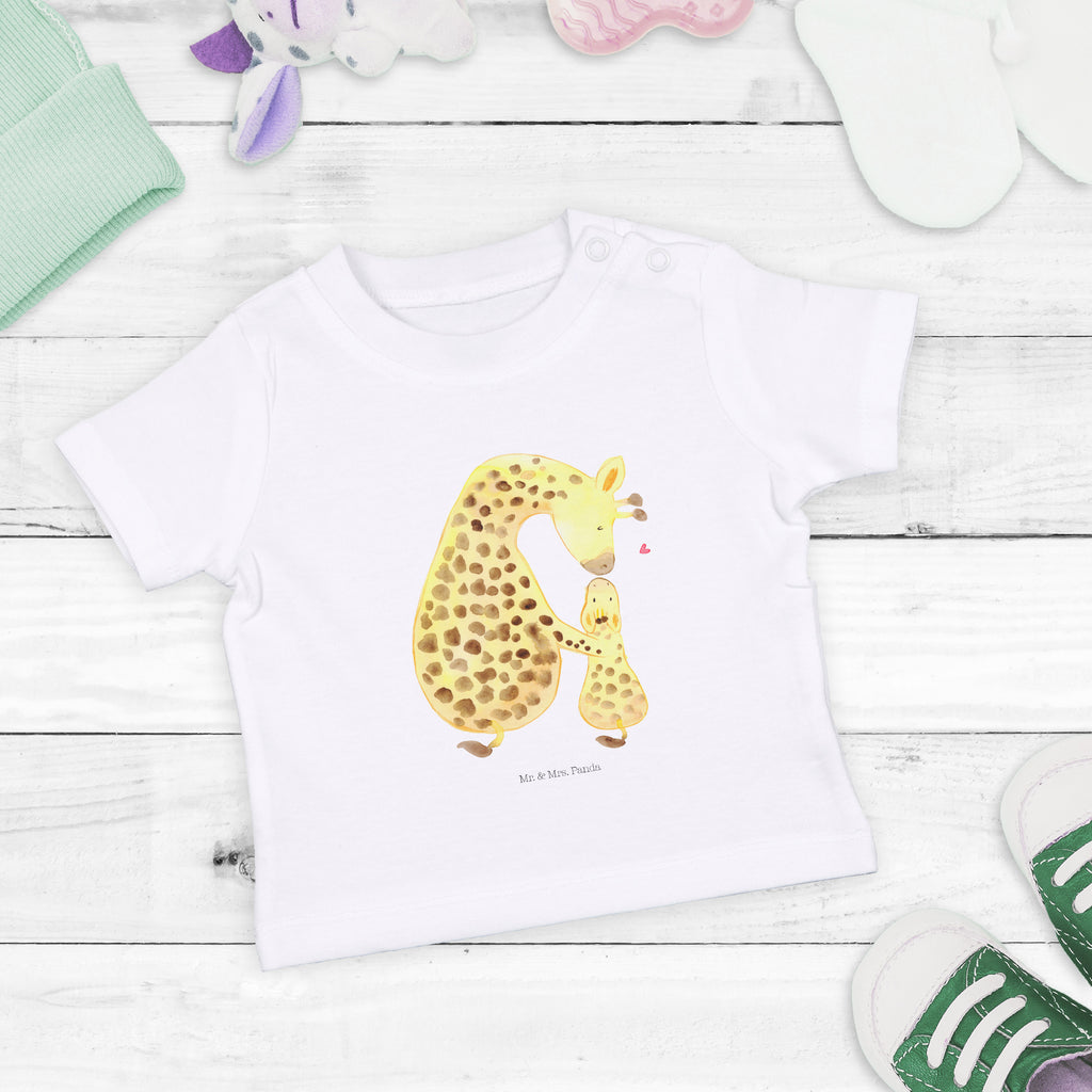 Organic Baby Shirt Giraffe mit Kind Baby T-Shirt, Jungen Baby T-Shirt, Mädchen Baby T-Shirt, Shirt, Afrika, Wildtiere, Giraffe, Kind, Mutter, Mama, Tochter, Sohn, Lieblingsmensch