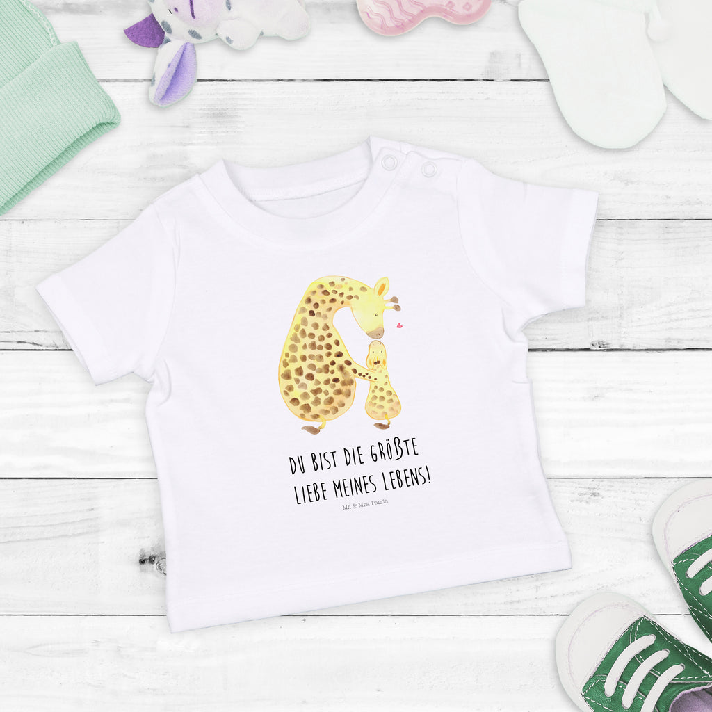 Organic Baby Shirt Giraffe mit Kind Baby T-Shirt, Jungen Baby T-Shirt, Mädchen Baby T-Shirt, Shirt, Afrika, Wildtiere, Giraffe, Kind, Mutter, Mama, Tochter, Sohn, Lieblingsmensch
