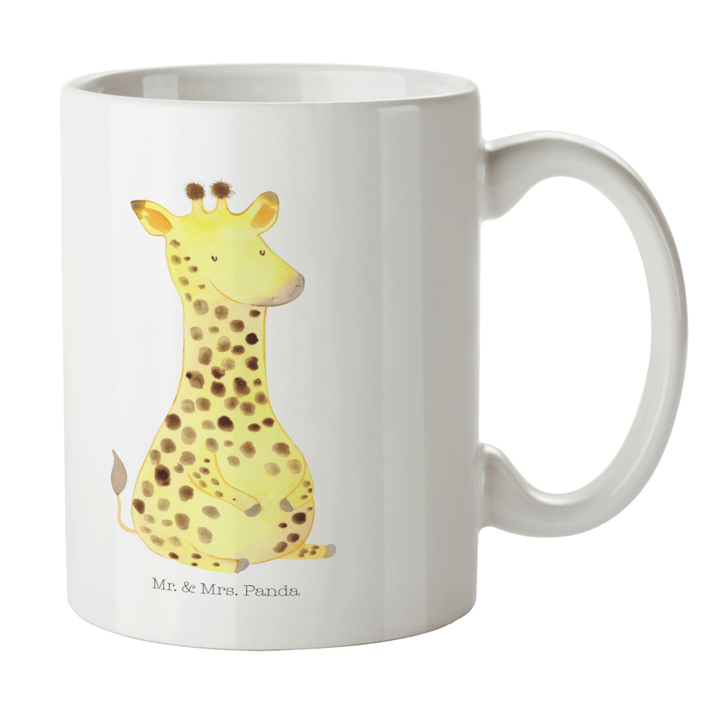 Tasse Giraffe Zufrieden Giraffe, Afrika, Zufrieden, Glück, Abenteuer Becher, Kaffeetasse, Kaffeebecher, Tee, Frühstück, Büro  Afrika, Wildtiere