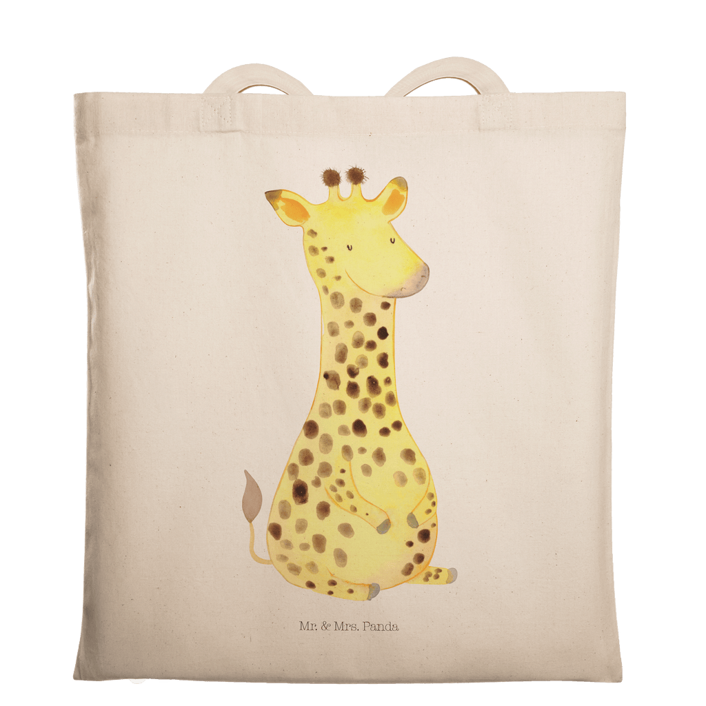 Tragetasche Giraffe Zufrieden Beuteltasche, Beutel, Einkaufstasche, Jutebeutel, Stoffbeutel, Afrika, Wildtiere, Giraffe, Zufrieden, Glück, Abenteuer