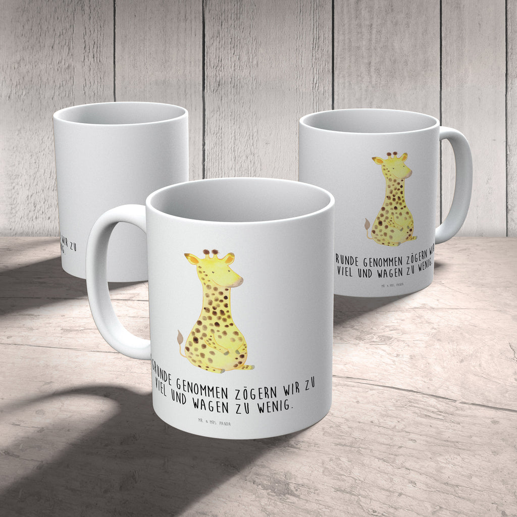 Kindertasse Giraffe Zufrieden Kunststoff Tasse, Kindergarten, Tasse, Trinkbecher, Camping Becher, Kaffeetasse, Kunststoffbecher, Kindergartenbecher, Outdoorgeschirr, Kunststoffgeschirr, Reisebecher, Reisetasse, Kinderbecher, Afrika, Wildtiere, Giraffe, Zufrieden, Glück, Abenteuer