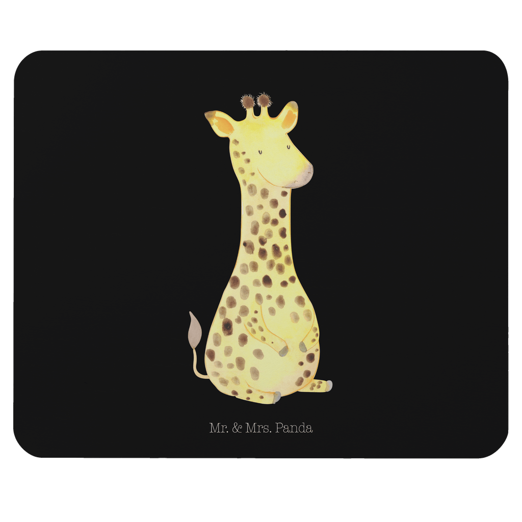 Mauspad Giraffe Zufrieden Mousepad, Computer zubehör, Büroausstattung, PC Zubehör, Arbeitszimmer, Mauspad, Einzigartiges Mauspad, Designer Mauspad, Afrika, Wildtiere, Giraffe, Zufrieden, Glück, Abenteuer