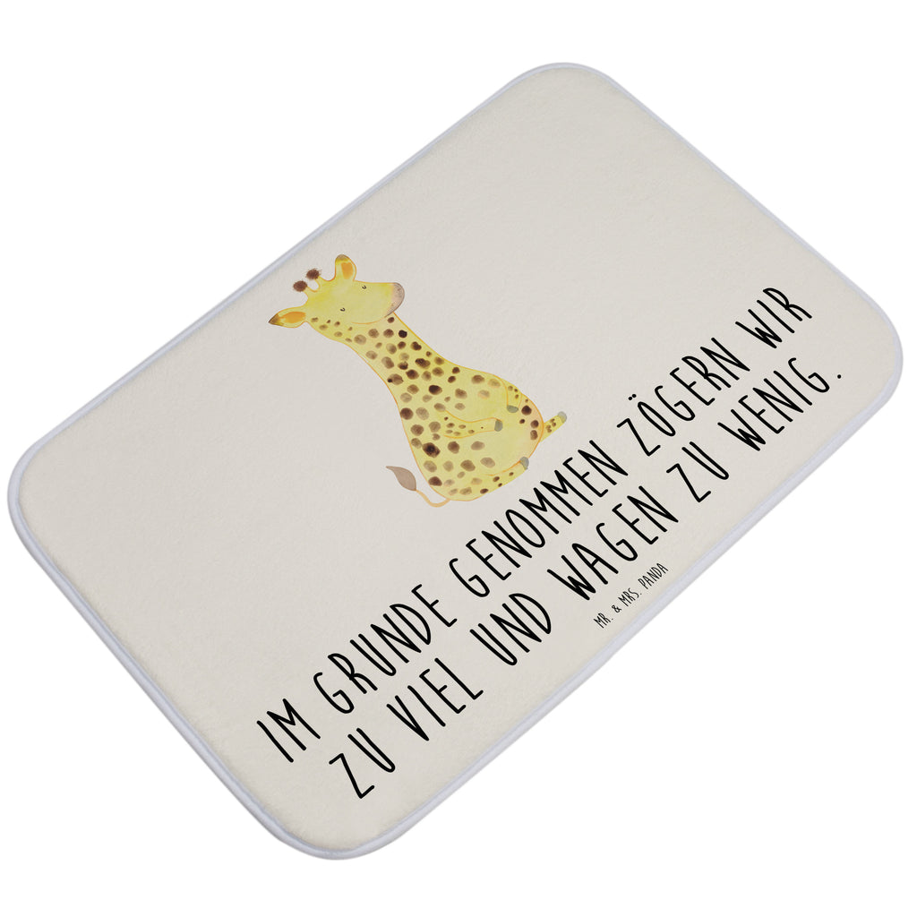 Badvorleger Giraffe Zufrieden Badematte, Badteppich, Duschvorleger, Badezimmerteppich, Badezimmermatte, Badvorleger, Duschmatte, Duschteppich, Afrika, Wildtiere, Giraffe, Zufrieden, Glück, Abenteuer