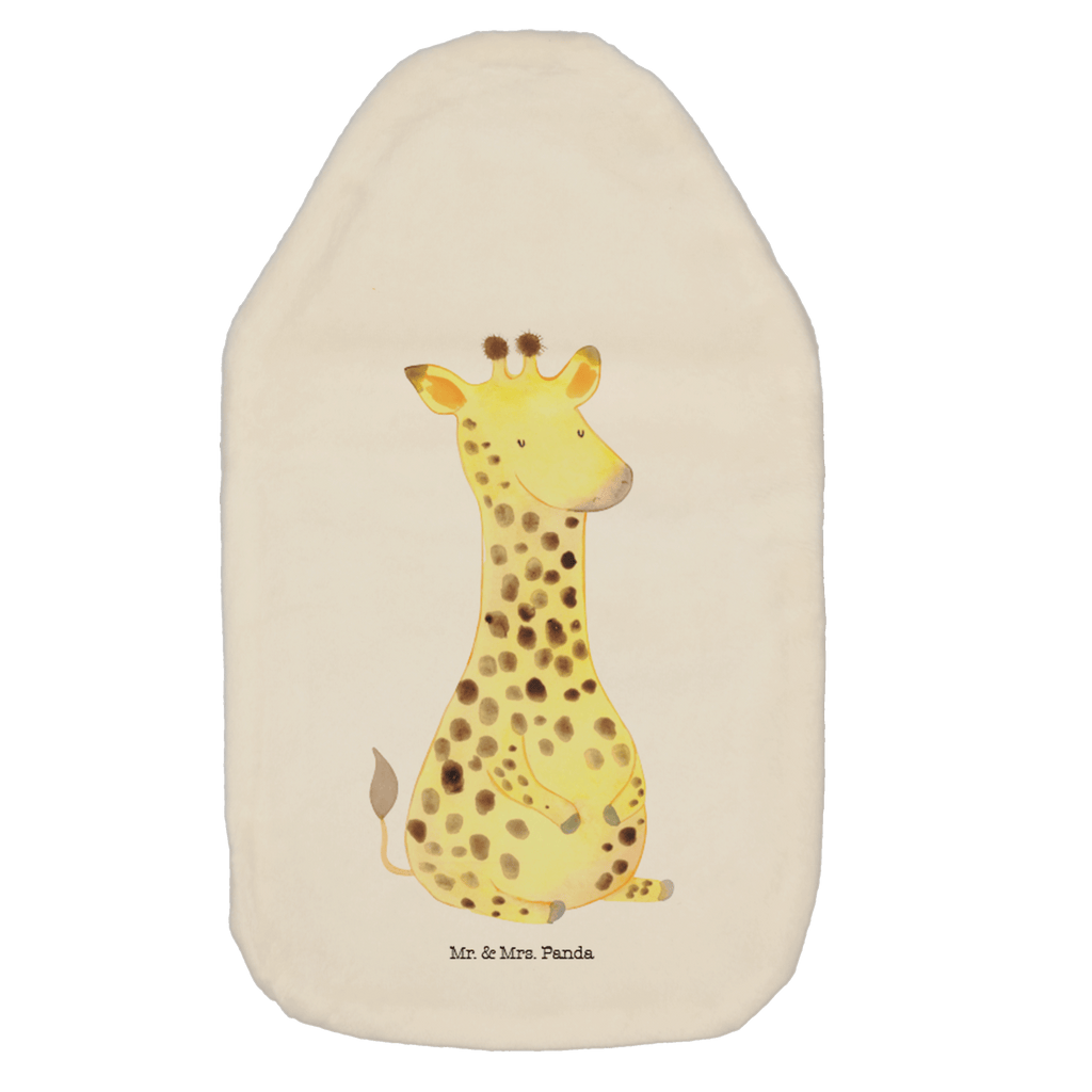 Wärmflasche Giraffe Zufrieden Wärmekissen, Kinderwärmflasche, Körnerkissen, Wärmflaschenbezug, Wärmflasche mit Bezug, Afrika, Wildtiere, Giraffe, Zufrieden, Glück, Abenteuer