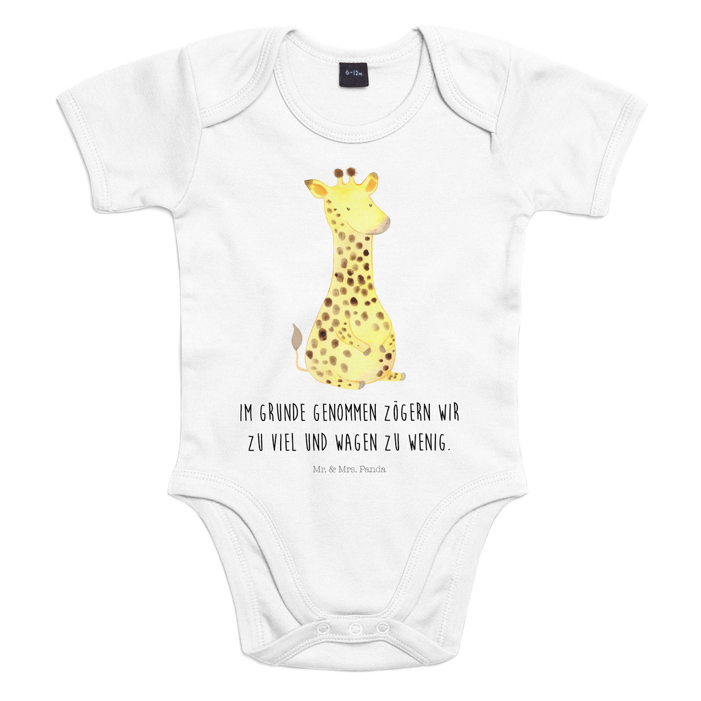 Organic Baby Body Giraffe Zufrieden Babykleidung, Babystrampler, Strampler, Wickelbody, Baby Erstausstattung, Junge, Mädchen, Afrika, Wildtiere, Giraffe, Zufrieden, Glück, Abenteuer