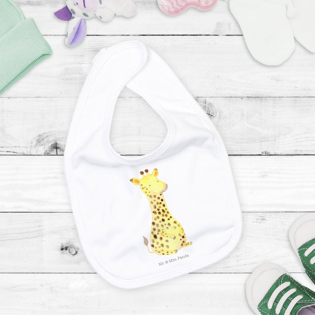 Organic Babylätzchen Giraffe Zufrieden Baby, Lätzchen, Spucktuch, Sabberlätzchen, Klettlätzchen, Babygeschenk, Baby Lätzchen, Geschenk für Geburt, Geschenk zur Geburt, Baby Spucktuch, Babyausstattung, Geschenkidee für Babyparty, Afrika, Wildtiere, Giraffe, Zufrieden, Glück, Abenteuer