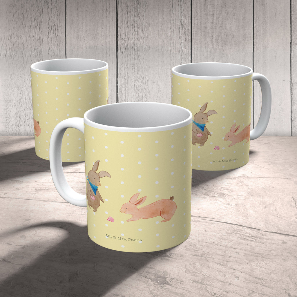 Tasse Hasen Muschel Hasen, beste Freundin, Freundin, Freundinnen, best friends, BFF, Muscheln sammeln, Muscheln, Meer Becher, Kaffeetasse, Kaffeebecher, Tee, Frühstück, Büro  Familie, Vatertag, Muttertag, Bruder, Schwester, Mama, Papa, Oma, Opa