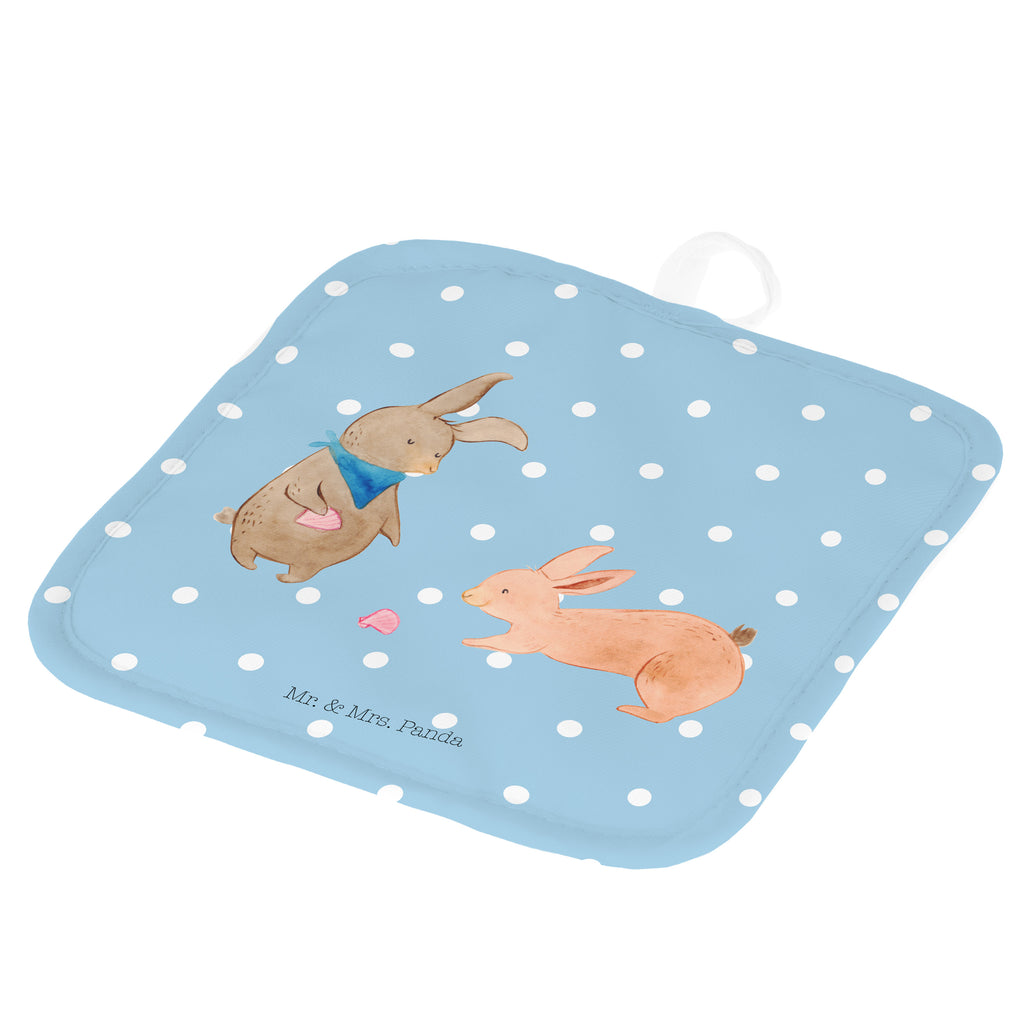 2er Set Topflappen  Hasen Muschel Topflappen, Topfuntersetzer, Ofenhandschuh, Topflappen Set, Topflappen lustig, Topflappen mit Spruch, Familie, Vatertag, Muttertag, Bruder, Schwester, Mama, Papa, Oma, Opa, Hasen, beste Freundin, Freundin, Freundinnen, best friends, BFF, Muscheln sammeln, Muscheln, Meer